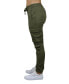 Women's Loose Fit Cotton Stretch Twill Cargo Joggers