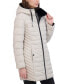 Women's Faux-Fur-Trim Hooded Packable Puffer Coat