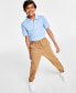 Big Boys Uniform Stretch Performance Drawstring Joggers