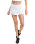 Lucky In Love Mesh In-Line Skirt Women's White L