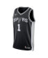 Men's and Women's Victor Wembanyama Black San Antonio Spurs 2023 NBA Draft First Round Pick Swingman Jersey - Icon Edition