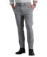 Men's Gabardine Skinny/Extra-Slim Fit Performance Stretch Flat-Front Dress Pants