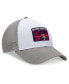 Men's Gray/White Florida Panthers 2024 Eastern Conference Champions Locker Room Mesh Back Structured Adjustable Hat