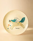 Children's ceramic unicorn plate