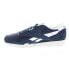 Reebok Classic Nylon Mens Blue Suede Lace Up Lifestyle Sneakers Shoes