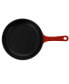 French Enameled Cast Iron Fry Pan with Cast Iron Handle, 8-inch