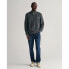 GANT Textured Cotton Half Zip Sweater