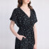 Women's Gathered Knee-length Dress