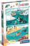 Clementoni Clementoni Puzzle 2x60el SuperColor Life at Sea 24817