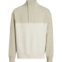 CALVIN KLEIN Textured Debossed half zip sweatshirt