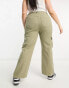 Yours straight leg cargo jean in khaki