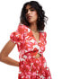 Style Cheat midaxi dress in cherry floral