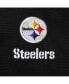 Men's Black Pittsburgh Steelers Dakota Cotton Canvas Hooded Jacket