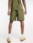 Sixth June plisse shorts in khaki