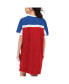 Women's Red, Royal Philadelphia Phillies Circus Catch Sneaker Dress