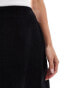 Nobody's Child Petite Stockholm mini cord skirt in black