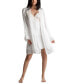 Женская пижама Linea Donatella Mrs Satin Wrap Bridal Robe, Chemise Nightgown Set