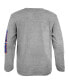 Big Boys Heather Gray Florida Gators 2-Hit For My Team Long Sleeve T-shirt