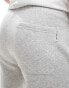 ONLY & SONS straight fit sweat jogger in light grey melange