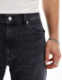 Tommy Jeans Ryan Black Slim Straight Jeans in Black