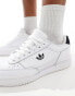 adidas Originals Court Super in white and black