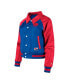 Women's Royal Buffalo Bills Coaches Raglan Full-Snap Jacket