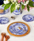 Blue Italian 16 Pc. Dinnerware Set, Service for 4