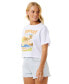 Juniors' High Tide Scenic Graphic Print Cotton T-Shirt