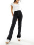 Stradivarius STR comfort fit straight leg jean in black