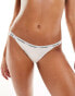 Calvin Klein modern logo string bikini brief in white