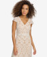 Women's Floral-Lace A-Line Dress