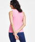 Women's Ribbed Crewneck Tank, Created for Macy's