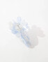 SUI AVA marble hair claw clip in blue