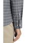 Men's Slim Fit Button-Down Collar Washed Oxford Gingham Shirt