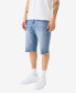 Men's Ricky No Flap Fray Hem Straight Shorts