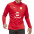 Puma Acm Training Quarter Zip Pullover Mens Red Casual Tops 77224112