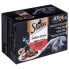 SHEBA Selection In Sauce Juicy Flavors 85g Wet Cat Food 12 Units