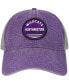 Men's Purple Northwestern Wildcats Sunset Dashboard Trucker Snapback Hat