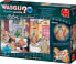 Jumbo Jumbo Wasgij Retro Mystery 4 Live-Unterhaltung! LiveUnterhaltung! 1000 Teile Puzzle (19177 )