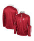 Men's Cardinal Indiana Hoosiers Marled Half-Zip Jacket