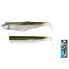 FIIISH Black Minnow Combo Search Soft Lure 8g 90 mm