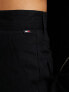 Tommy Jeans claire high rise wide cargo pant in black