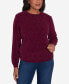 Women's Classic Chenille Pullover Sweater