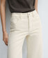 Women's Mid Waist Culotte Jeans