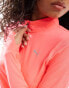 Puma Favourites running 1/4 zip in neon pink