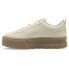 Puma Mayze Platform Womens Beige Sneakers Casual Shoes 38078406