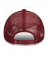 Men's White, Burgundy Washington Commanders Stacked A-Frame Trucker 9FORTY Adjustable Hat