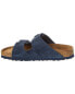 Birkenstock Arizona Narrow Suede Sandal Women's Blue 39