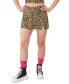 Women's Leopard-Print Soft Touch Mini Skort