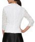 Women's 3/4-Sleeve Embroidered Blouse